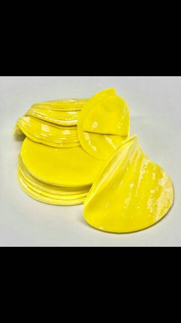 Kulit Dimsum 250 lembar Kulit Gyoza Kulit Pangsit Bulat 8cm kemasan 1Kg