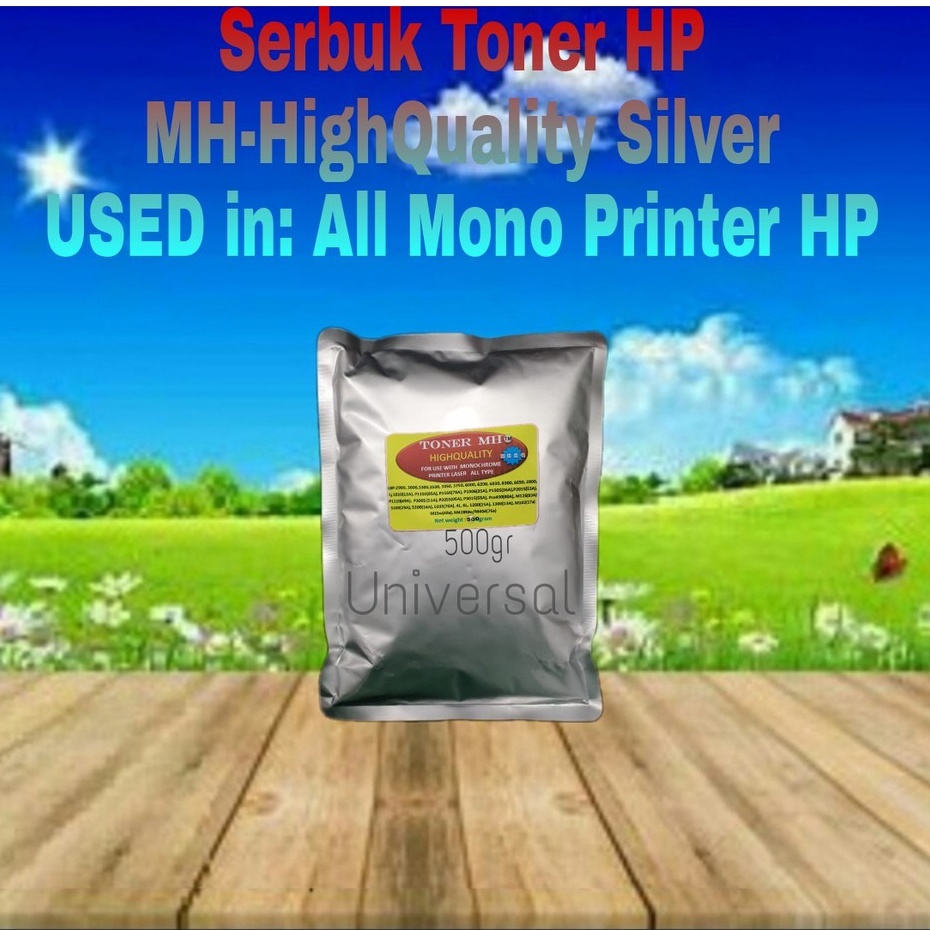 Serbuk Toner Refill MH Silver 12A Q2612A 13A Q2613A 1000 1200 1300 1010 1012 1015 1018 1020 1022 103