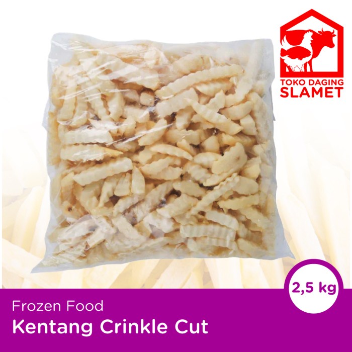 

Kentang Crinkle Cut 2,5 kg