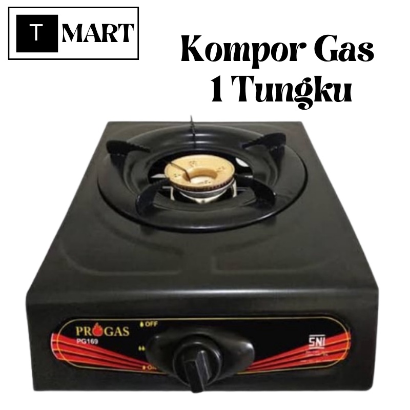 Kompor Gas 1 Tungku Progas / Kompor Progas