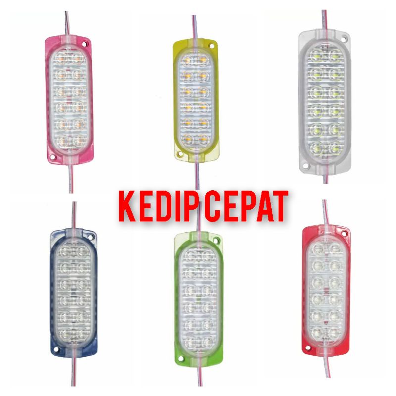 Led kedip flash 12mata  ultrasonic 24VOLT