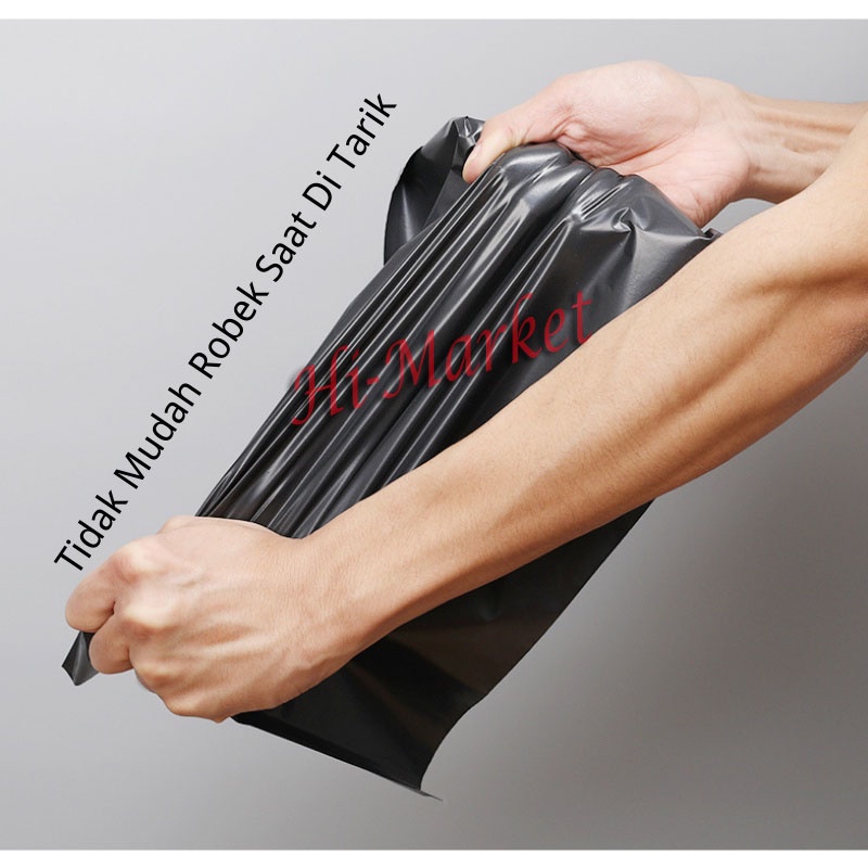 [PER PCS] PLASTIK POLYMAILER HITAM 25X40/BUNGKUS PLASTIK PACKING ONLINE