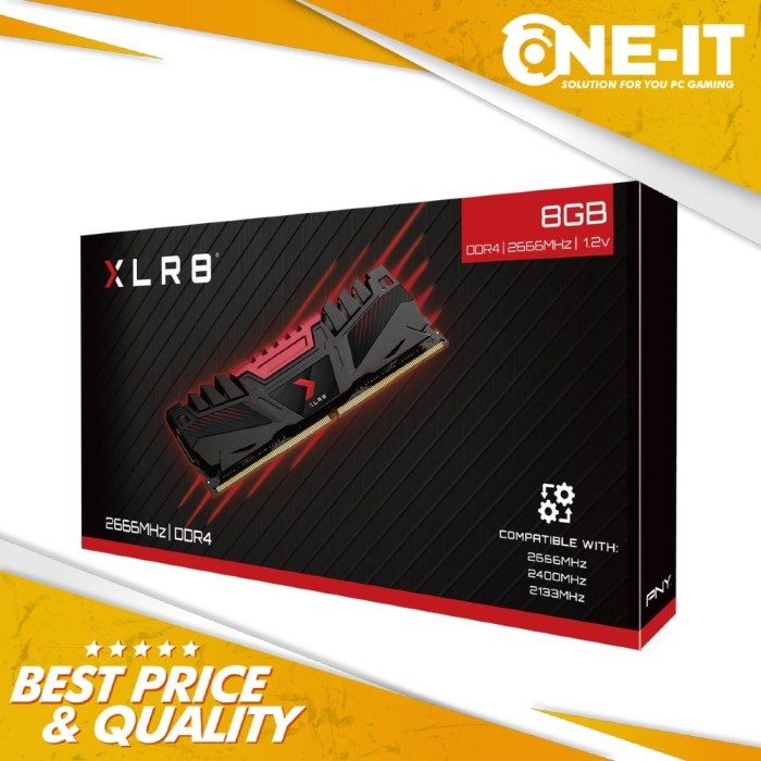 RAM PNY XLR8 8GB DDR4 3200MHz Single Channel