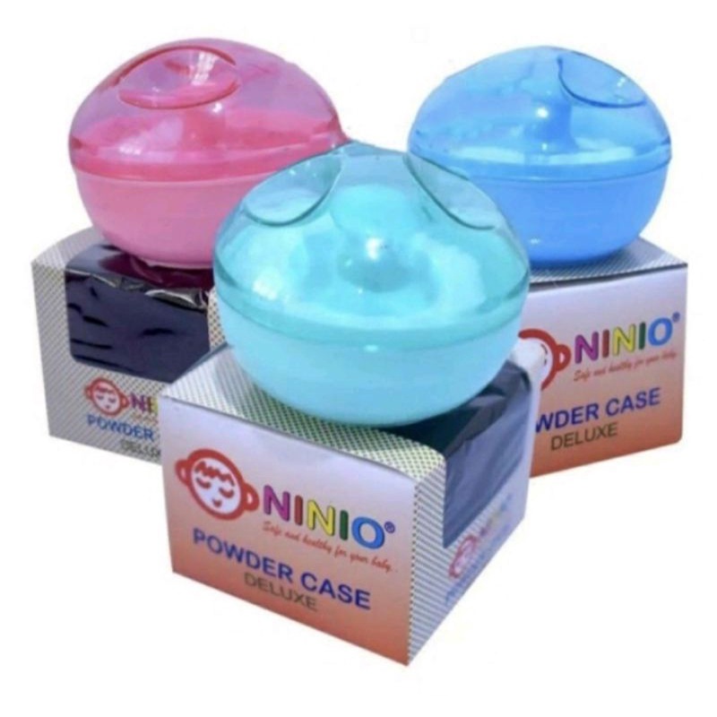 Ninio Powder case deluxe Single/ Tempat bedak bayi isi 1