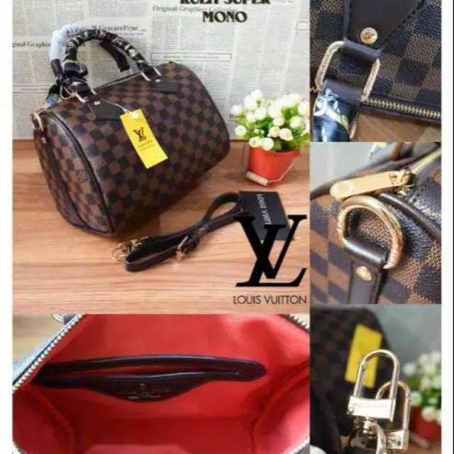 Tas terlaris 2018 tas wanita murah lv speedy bandouliere
