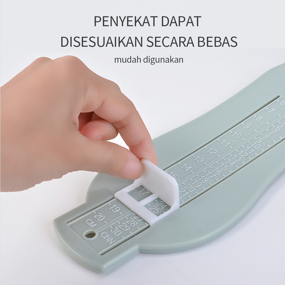 Mumystation  Pengukur kaki anak foot measurement tool alat ukur kaki bayi