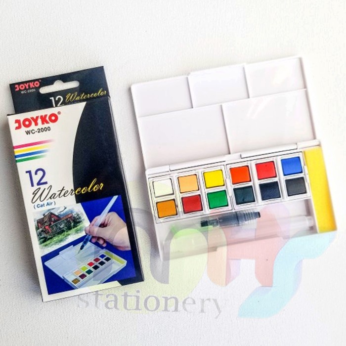 

Watercolor / Cat Air Joyko WC- 2000 / 12 Warna