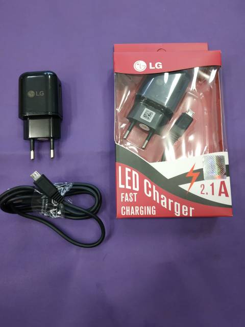 Charger LG 2.1A carger cager chager cas casan tc travel adaptor