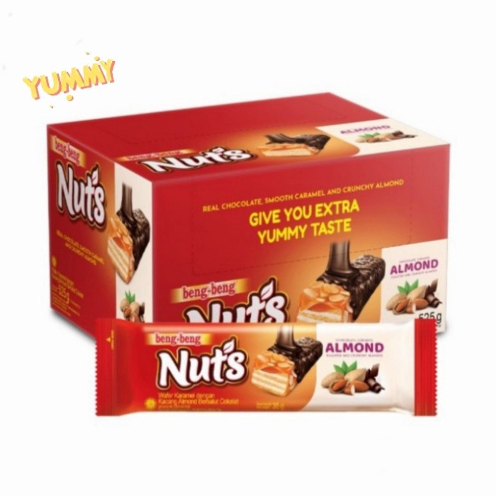 

BENG BENG BENGBENG NUTS ALMOND 1 BOX ISI 15PCS