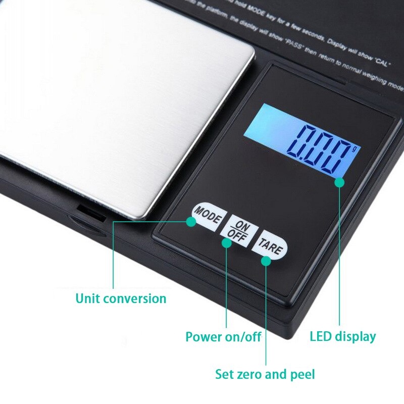 Timbangan Emas Digital Taffware Digipounds VSW0083 500gr / 200gr / 100gr Min 0.01gr Pocket Scale