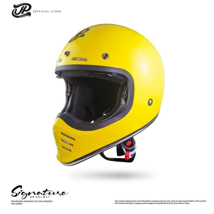 

JP Retro Signature - Helm Fullface Retro Banyak Warna