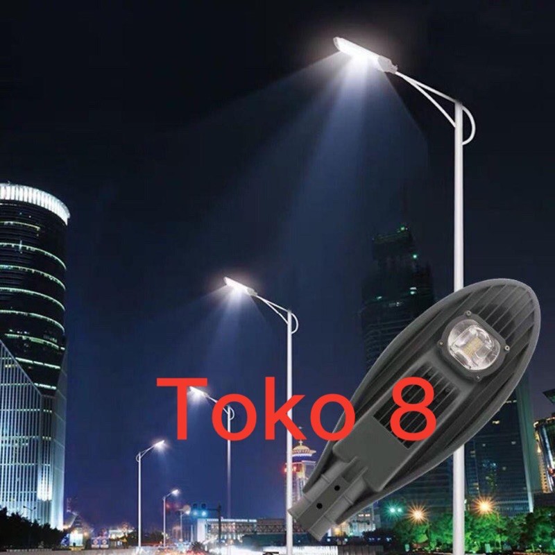 lampu jalan 50 watt cobra street light lampu pju 50w 50 w 50watt lampu jalan led sorot outdoor