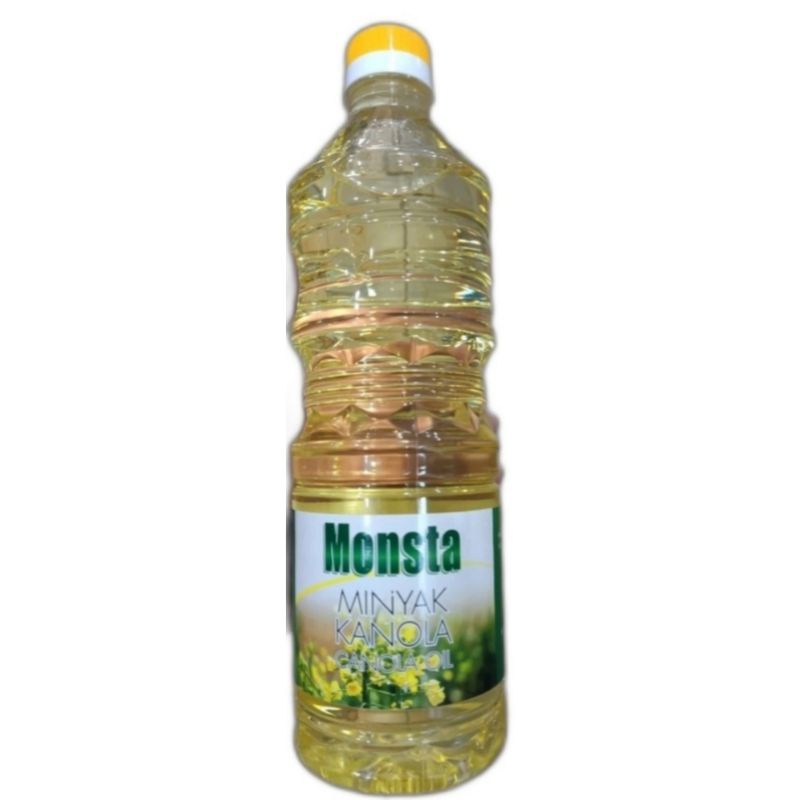 

1 Liter Monsta Minyak Kanola/Canola Anti Kolestol Terbaik