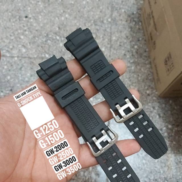 Strap tali jam tangan casio G shock G-1250b gw-2000 gw-2500 Gw-3000 Gw-3500