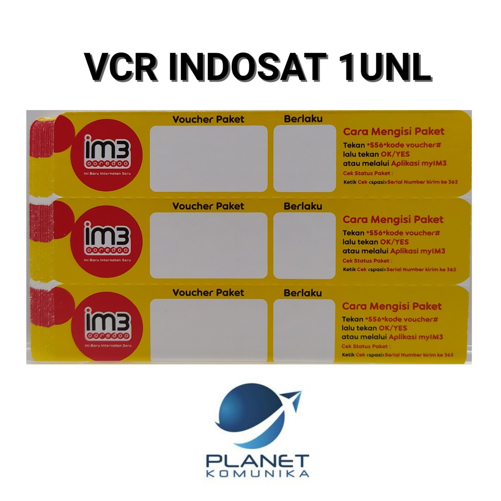 Fisik Indosat 1GB Unlimited