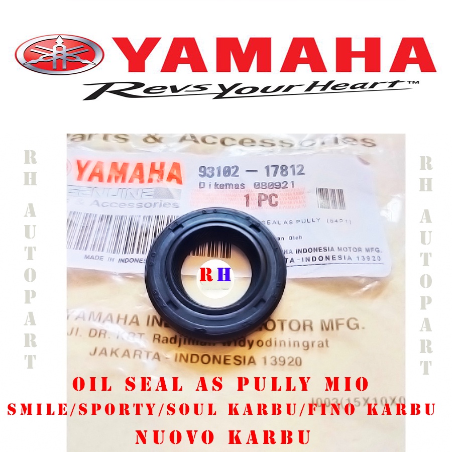 Seal As Pully puly  Mio Smile mio Sporty mio Soul karbu Fino karbu nuvo Karbu Old ori seal as pully mio karbu 5TL