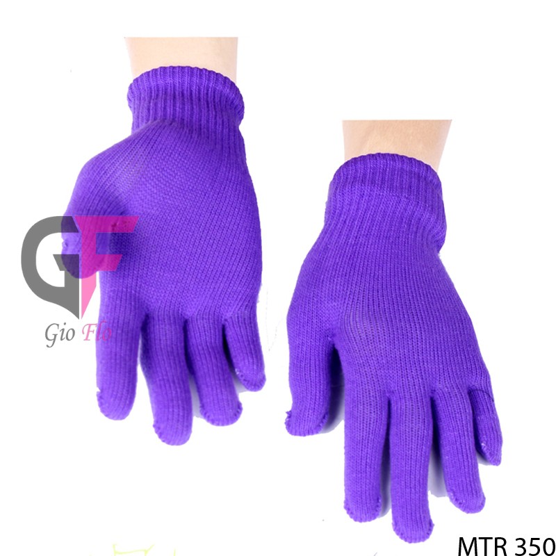 GIOFLO Sarung Tangan Woll Pengendara Motor Purple / MTR 350