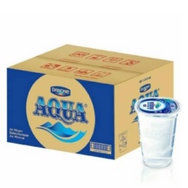 

Aqua Gelas Air Mineral 220 ml 1 Dus Isi 48 pcs