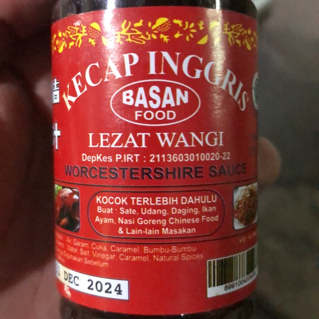 

Kecap Inggris Basan Food 135 ml