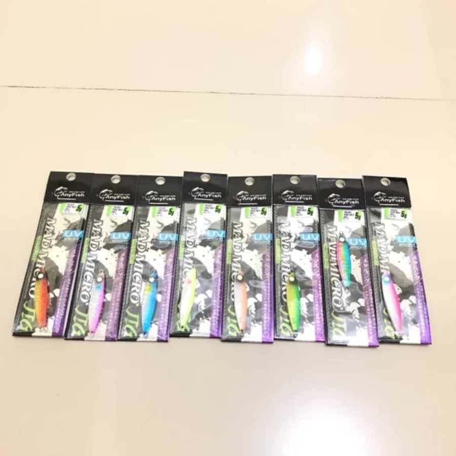 Umpan Micro Jig 5 gram UV Bright Pancingan Lengkap
