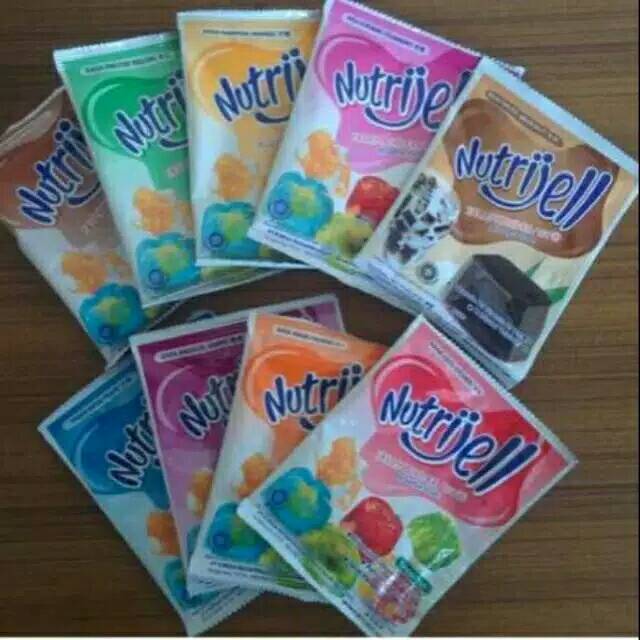 

Nutrijel buah nutrijell buah 10g tepung serbuk agar jelly powder puding pudding nutrijel aneka rasa