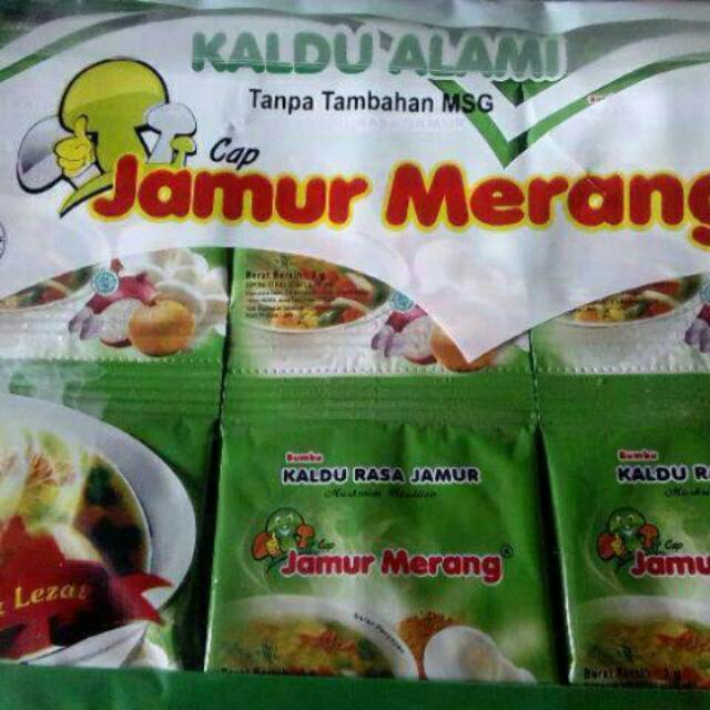 

Kaldu alami pengganti msg per pack isi 30