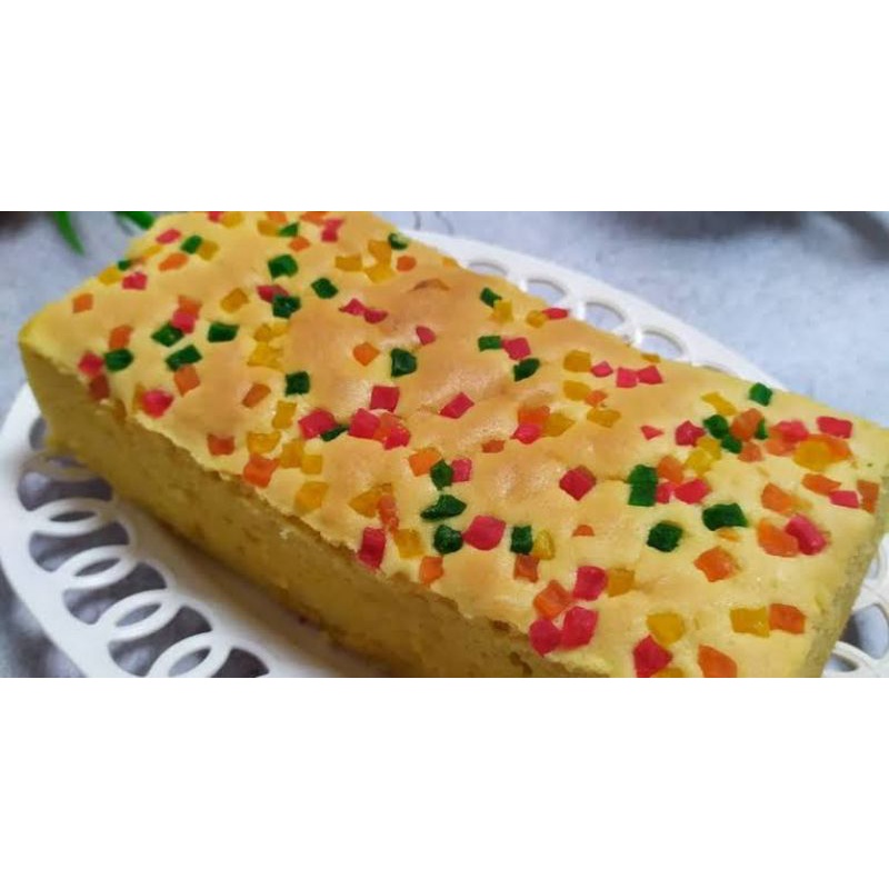 Sukade Pelopor 250 gram Warna Merah Kuning Hijau Topping Roti