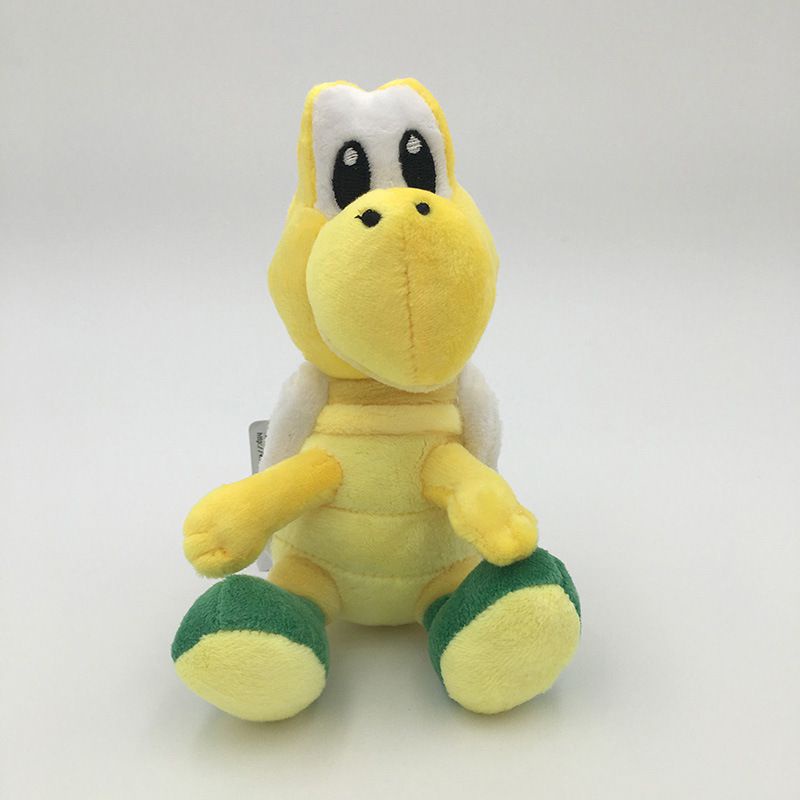 6in Super Mario Bros Koopa Troopa Plush Stuffed Doll Mainan Anak Hadiah Fashion
