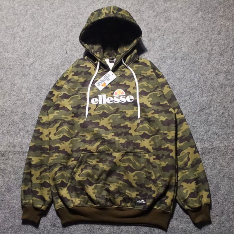 Hoodie Pria Wanita Camo Ellese premium Distro Full Tag