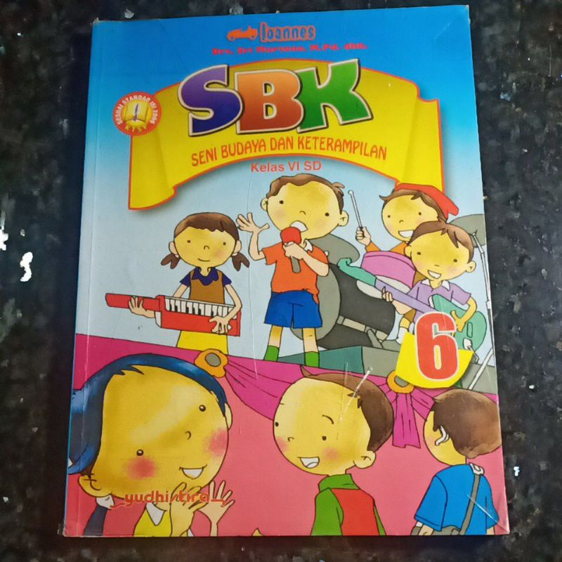 Buku Sbk kelas 6 VI Sd, Yudhistira, Drs. Sri Murtono.