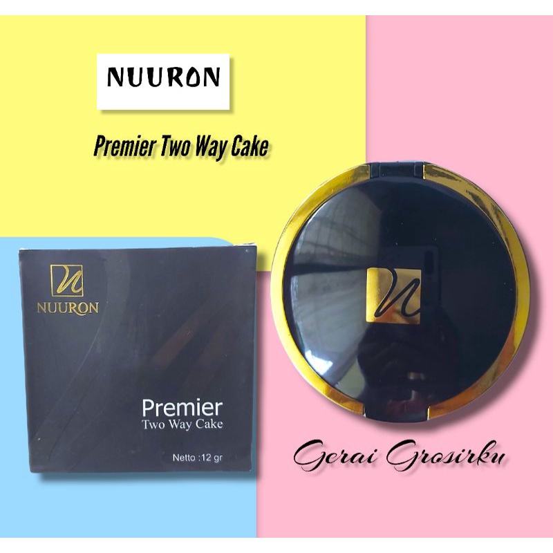 NUURON premier two way cake 12gr ORIGINAL