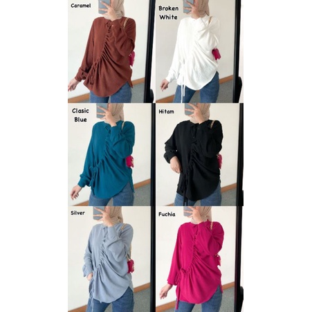 SRITA BLOUSE | BLOUSE CRINKLE AIRFLOW | BLOUSE PREMIUM