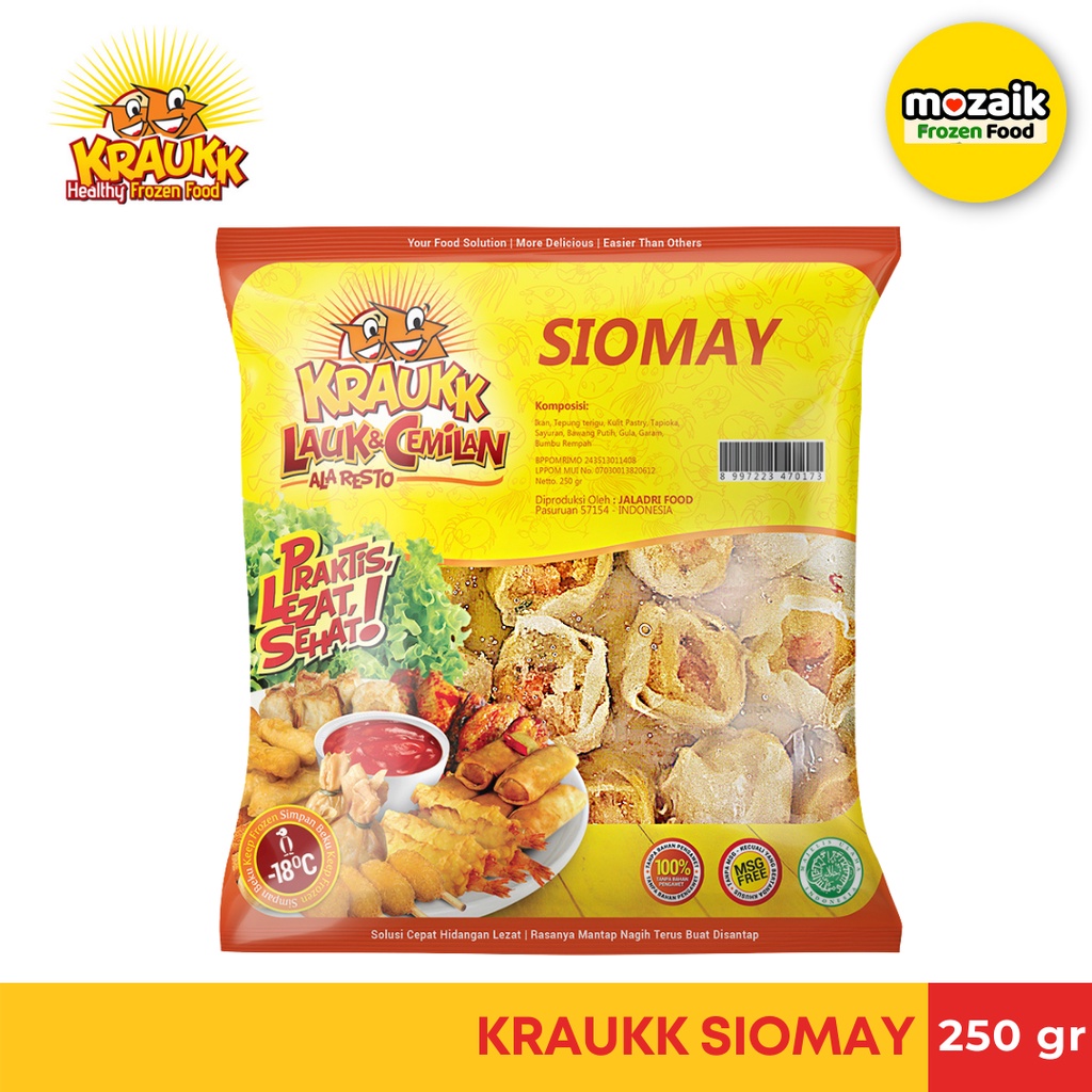 Kraukk Siomay 250 gr Frozen Mart Frozen Food Palembang