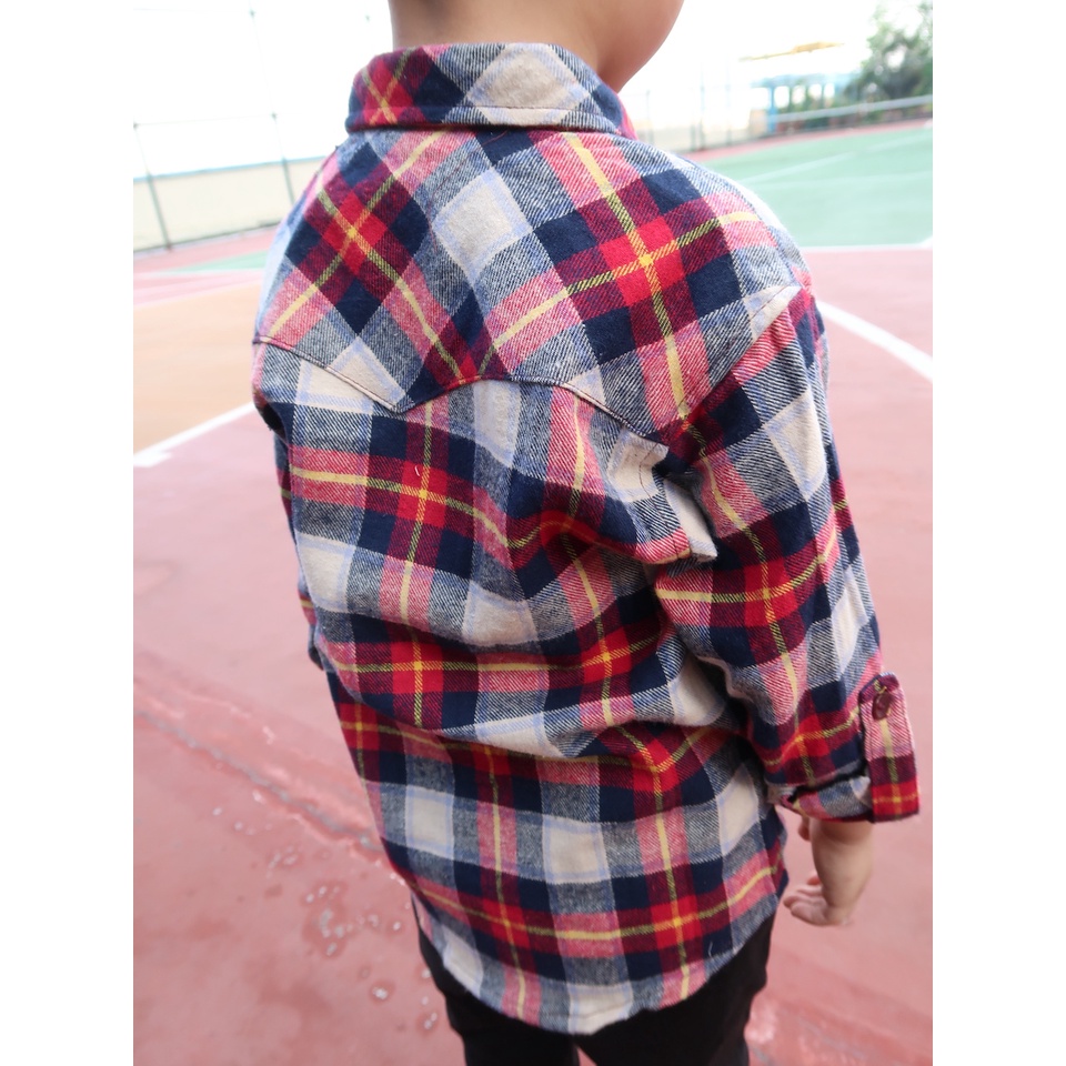 Kemeja FLANEL anak anak premium looks part 2 | DUO KRUCILS
