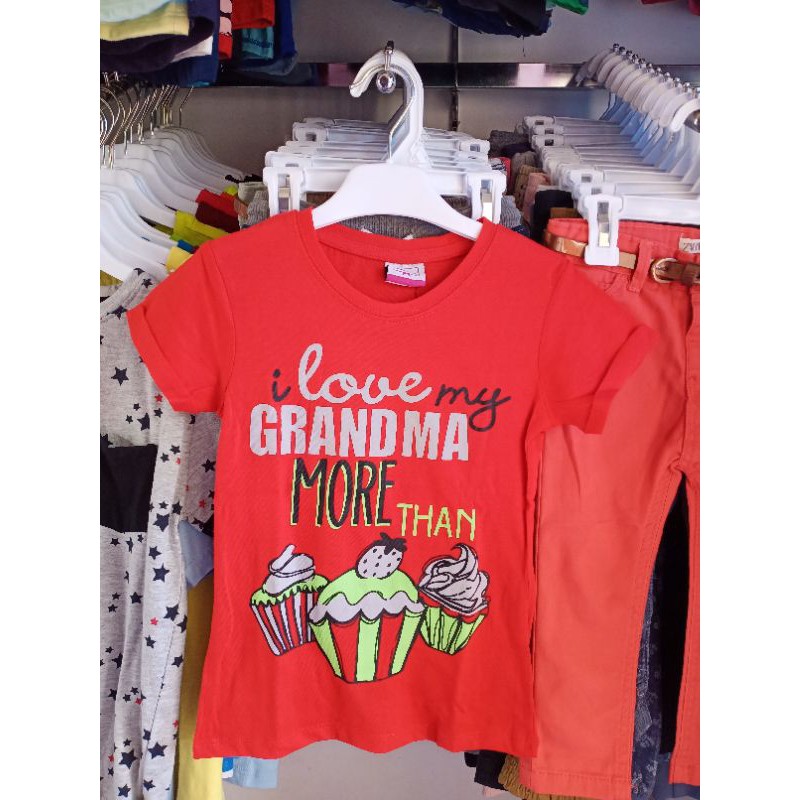 kaos anak cewek 5y BIMBALINA original bangladesh