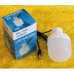 LAMPU BOLAM USB 10 WATT EMERGENCY