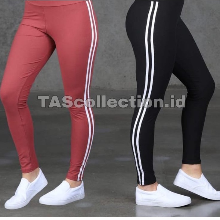 Celana Legging Panjang Wanita Ukuran Jumbo Dan Standar Motif List 2