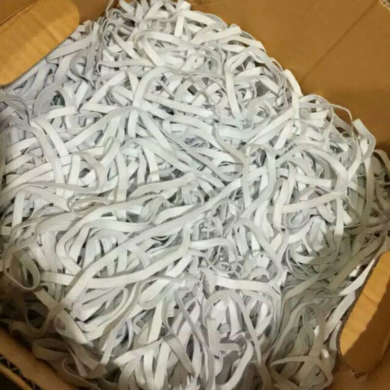

karet elastik ukuran 6 mm ,,per roll