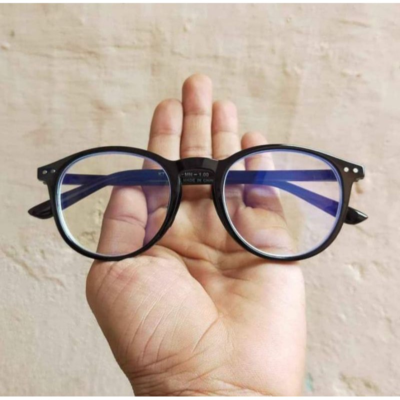 KACAMATA MINUS ANTI RADIASI BLUERAY SUPER FOKUS KACA MATA MURAH PRIA WANITA-2