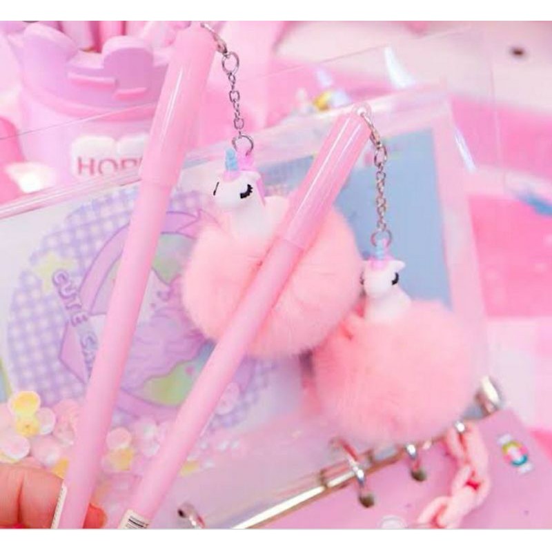 

pulpen gel unicorn