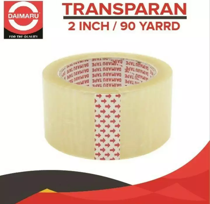 

Lakban bening Daimaru 2 inch x 92 Yard lakban packing daimaru asli termurah