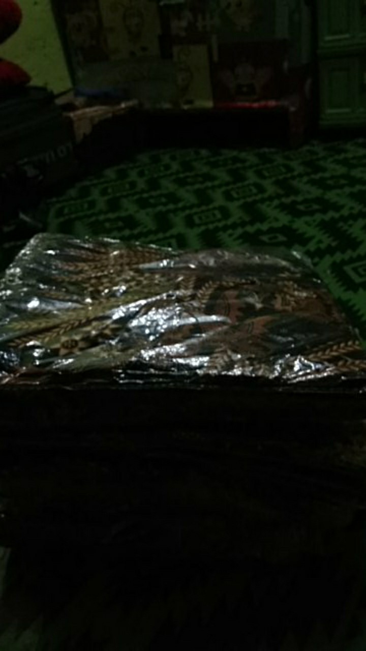 Batik Couple Keluarga Sania Ruffle Ori Ndoro Jowi Dnt Motif Manggar Sogan Rempel Bawah