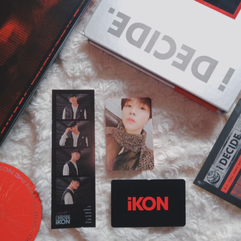 [ READY STOK ] PC Jinan Jinhwan iKON Album I DECIDE Ver Red
