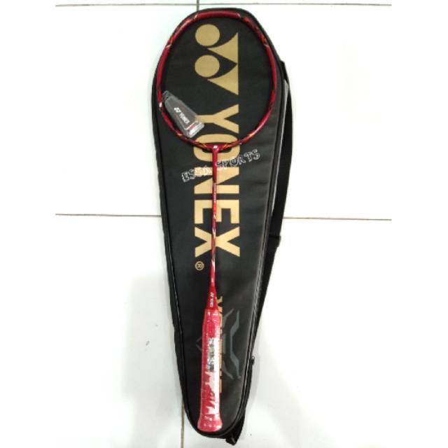RAKET YONEX VOLTRIC 80 E-TUNE FREE SENAR FREE GRIP FREE PASANG DIGITAL