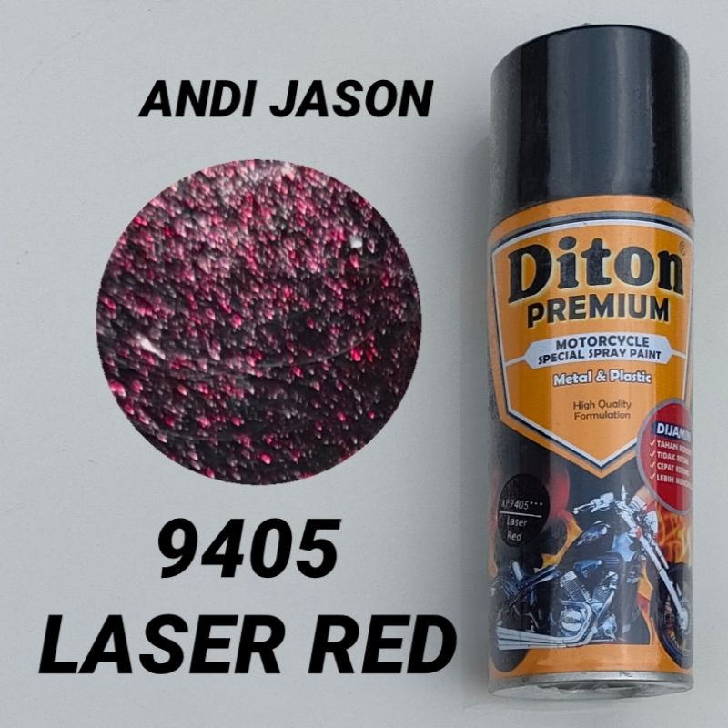 DITON PREMIUM CAT SEMPROT TAHAN BENSIN 400CC 9405*** LASER RED