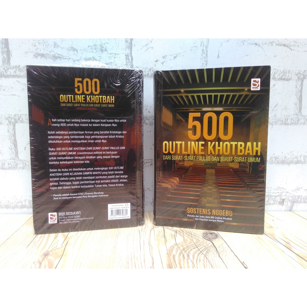 500 Outline Khotbah dari Surat-Surat Paulus dan Surat-Surat Umum