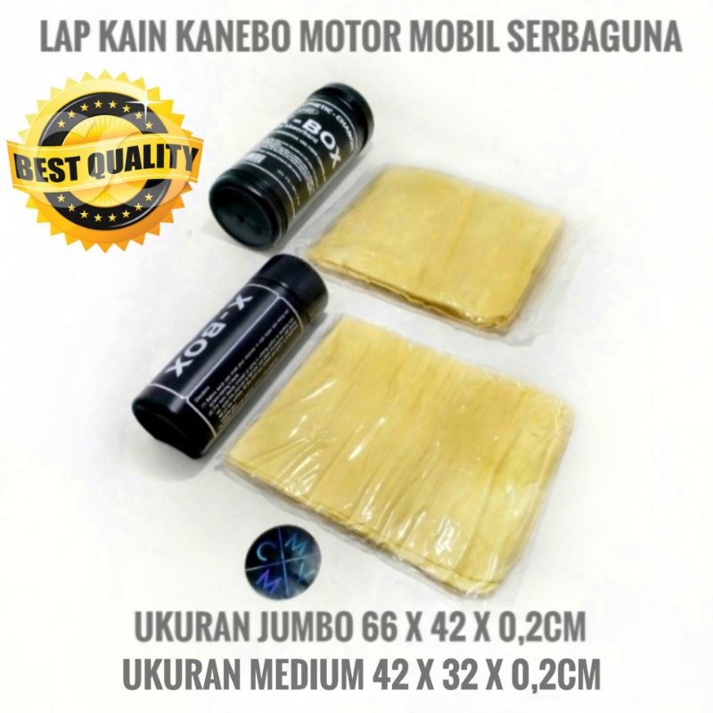 [BEST QUALITY] Lap Kanebo Jumbo / Medium Motor Mobil Serbaguna