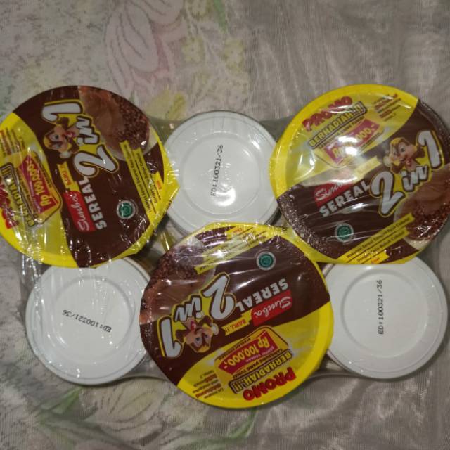 

Simba sereal 2 in 1 ( 1 pak isi 6 cup )