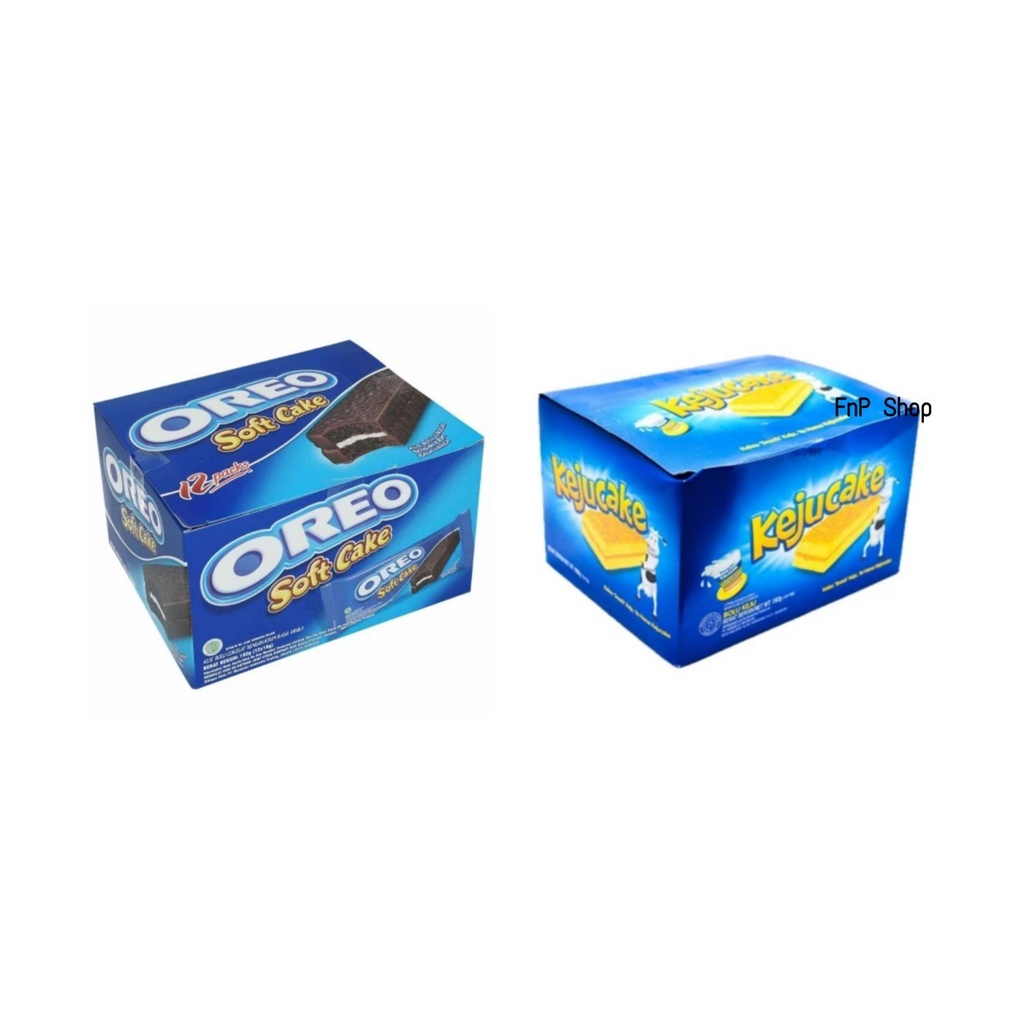 

Oreo Soft Cake | Kraft Keju Cake (16gr x 12pcs)