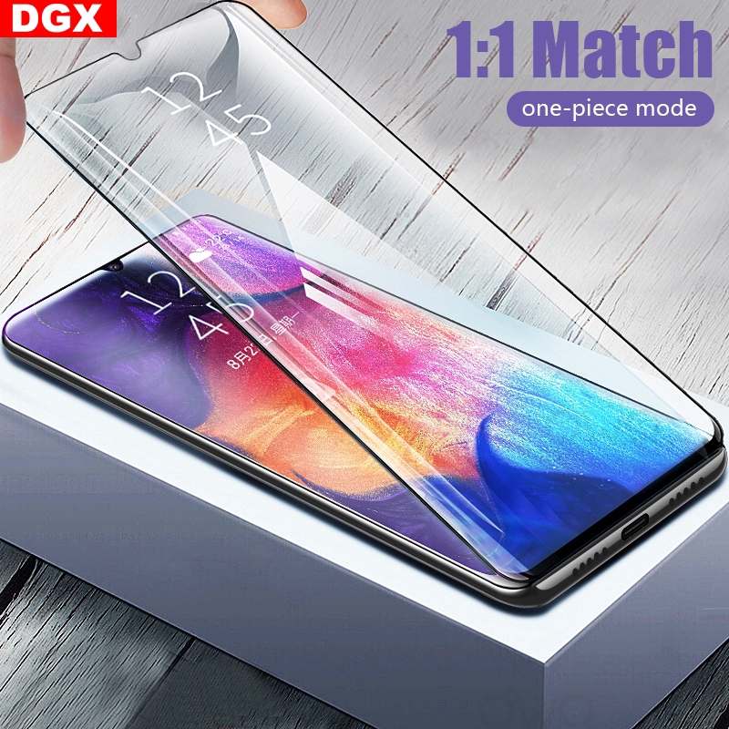 Pelindung Layar Tempered Glass Full Cover untuk oppo 2z A5 A9 2020 realme XT X2 Q x realme 5 3 Pro